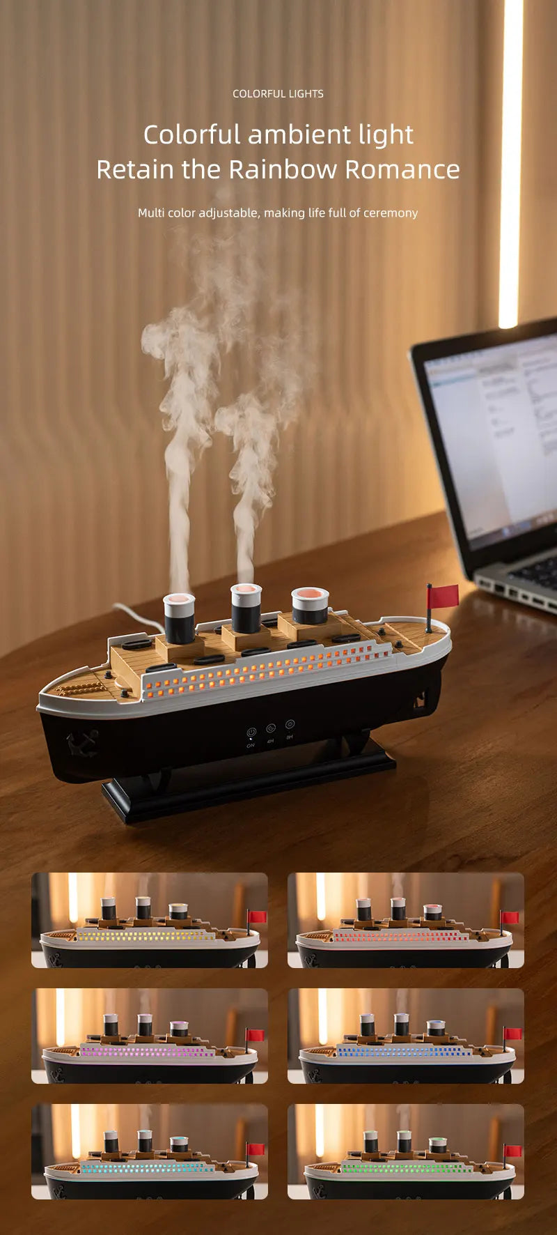 Retro Boat Air Humidifier