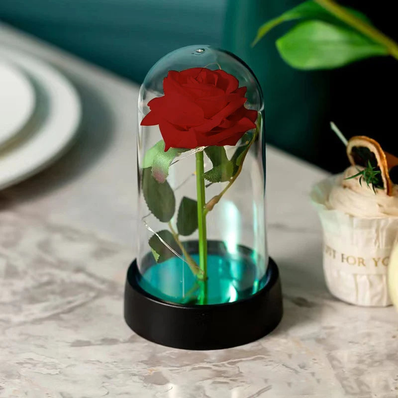 LED Galaxy Rose