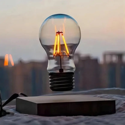 Magnetic Floating Glass LED Bulb