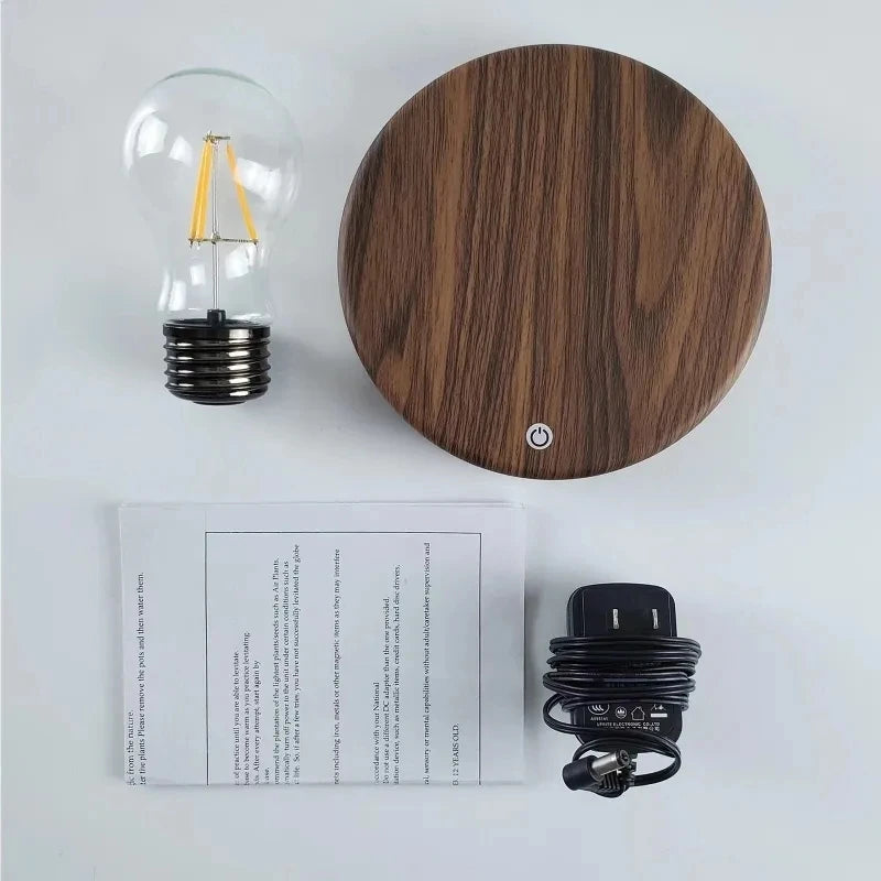 Magnetic Floating Glass LED Bulb