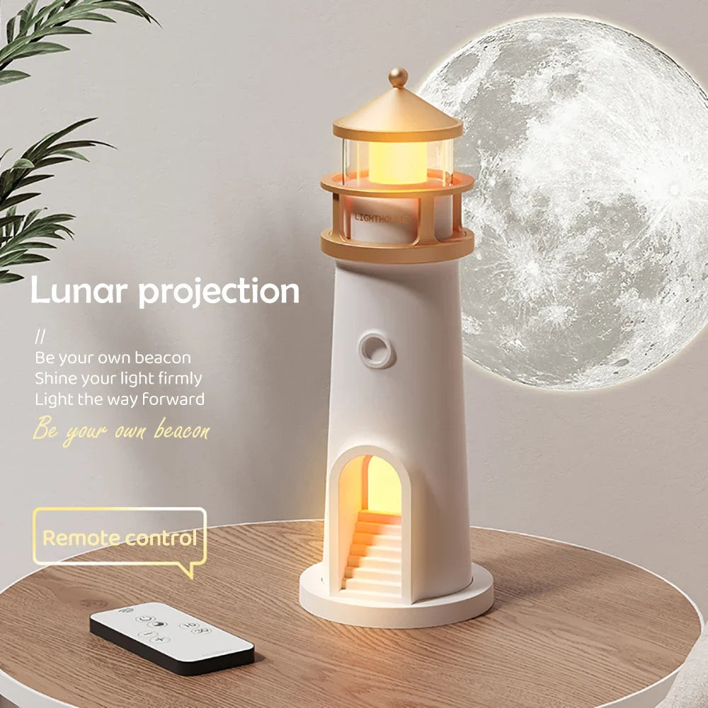 Moon Projection Lighthouse