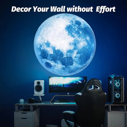 Ceiling Moon Earth Projection Light